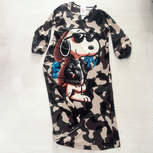 Vestito lungo Snoopy