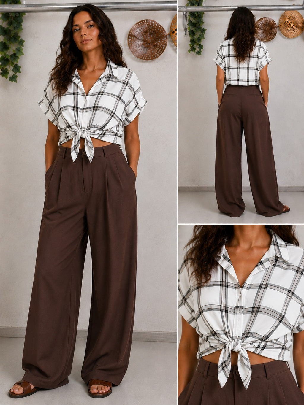 CAMICIA QUADRI KNOT