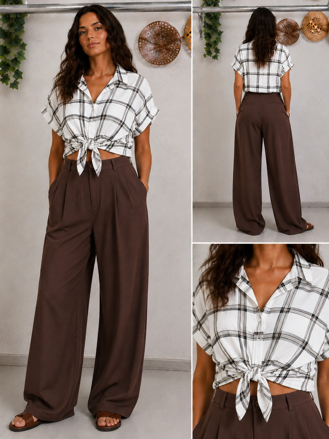 CAMICIA QUADRI KNOT