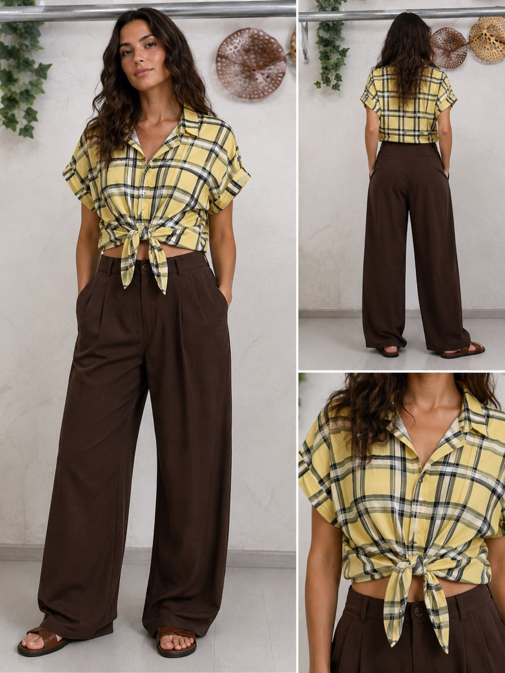 CAMICIA QUADRI KNOT