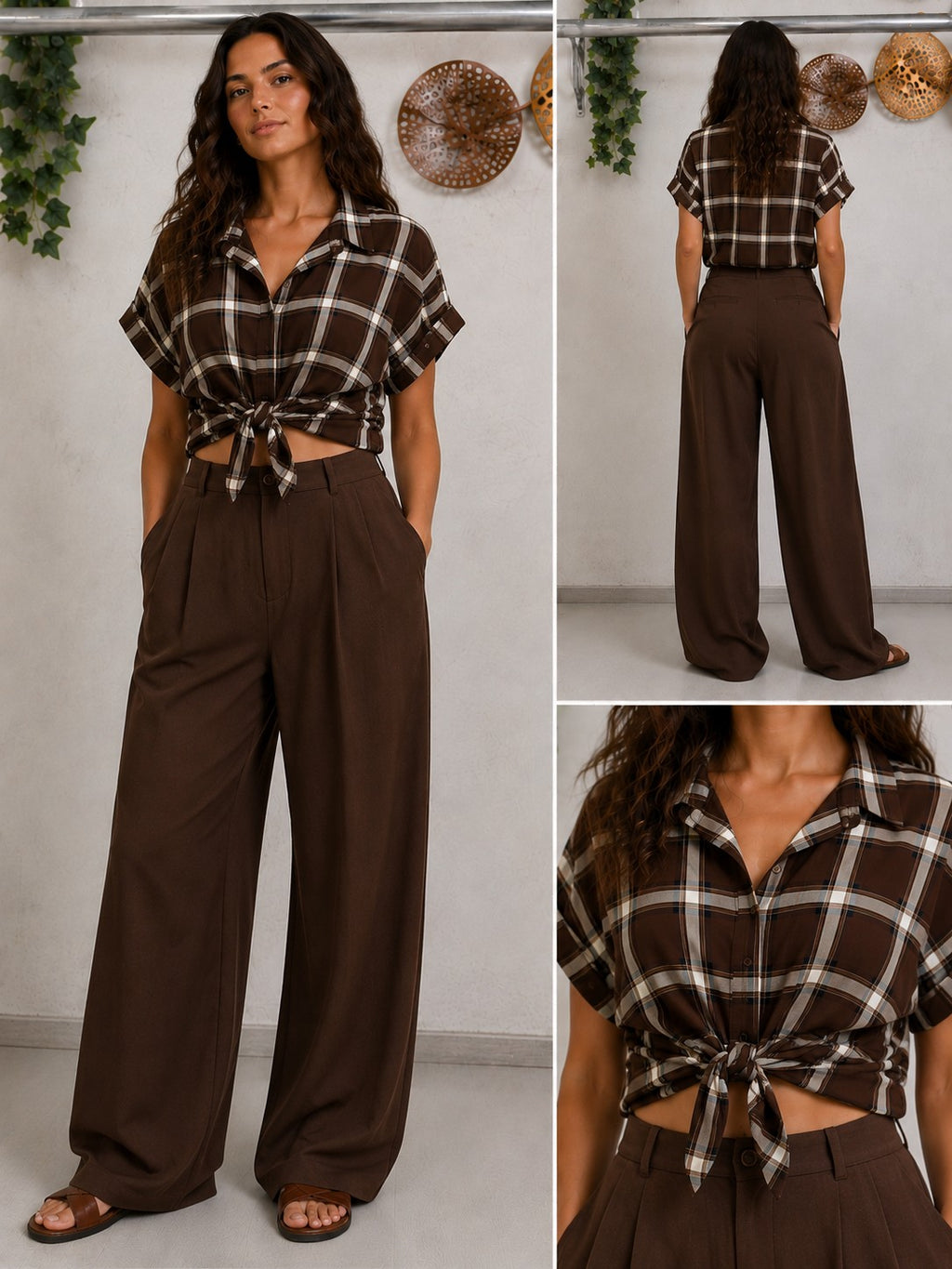 CAMICIA QUADRI KNOT