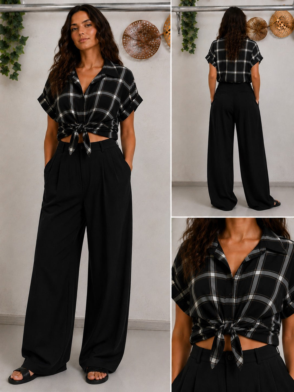 CAMICIA QUADRI KNOT