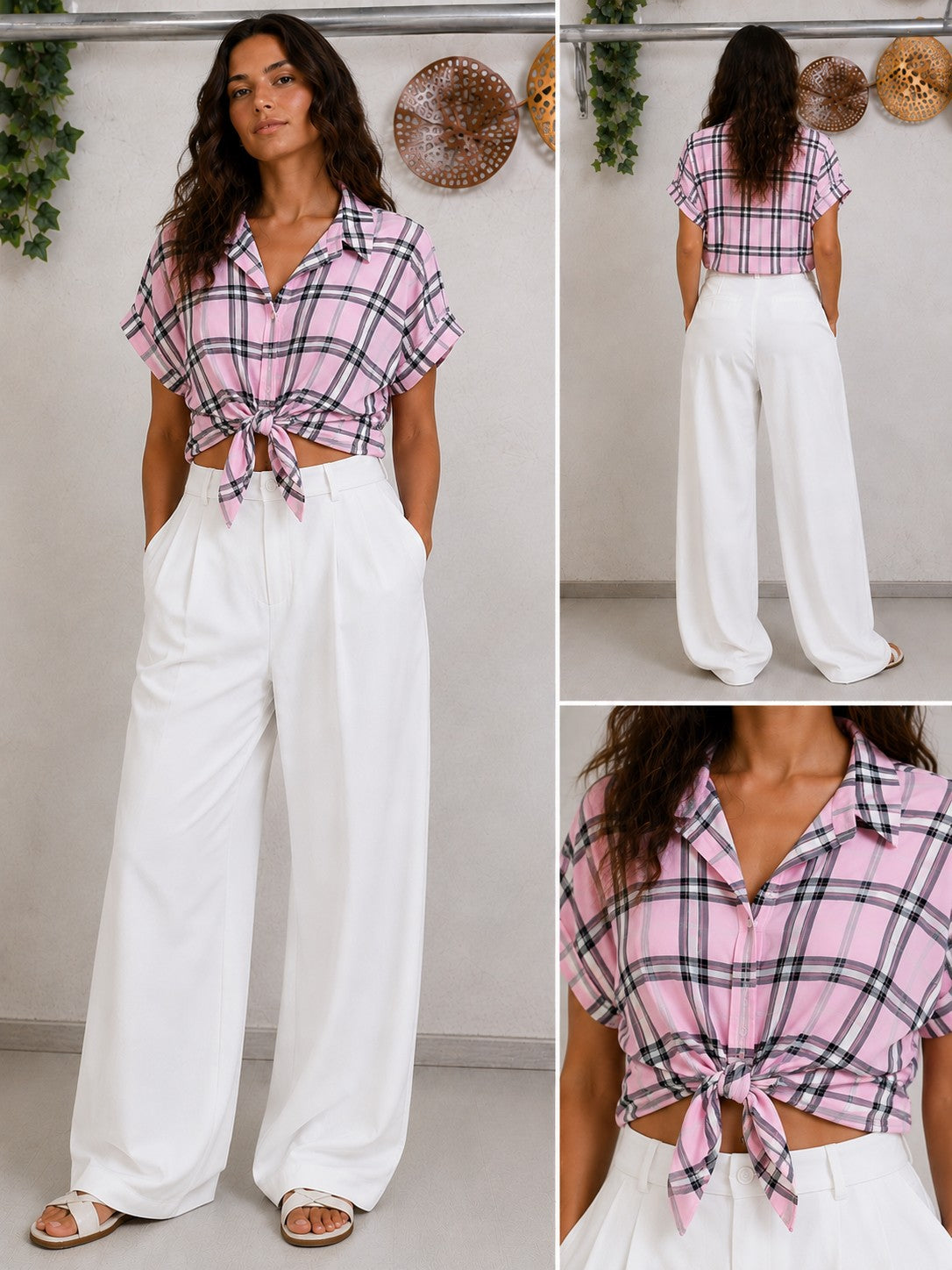 CAMICIA QUADRI KNOT