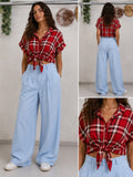 CAMICIA QUADRI KNOT