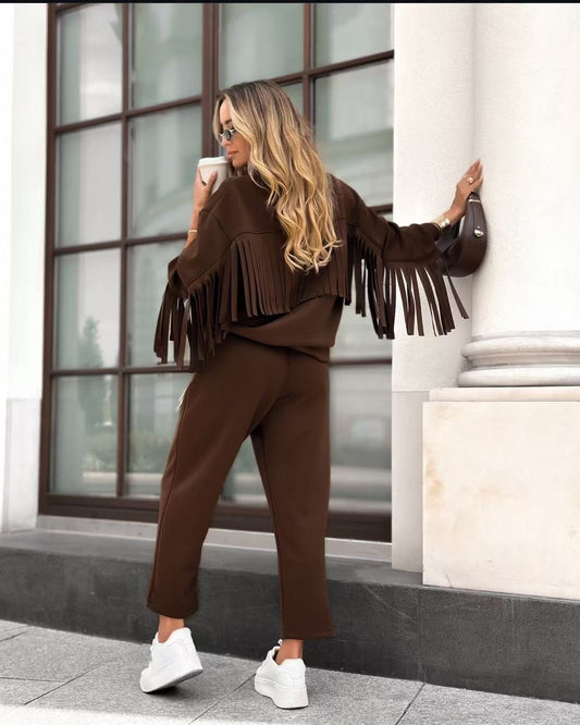 COORDINATO CON FRANGE