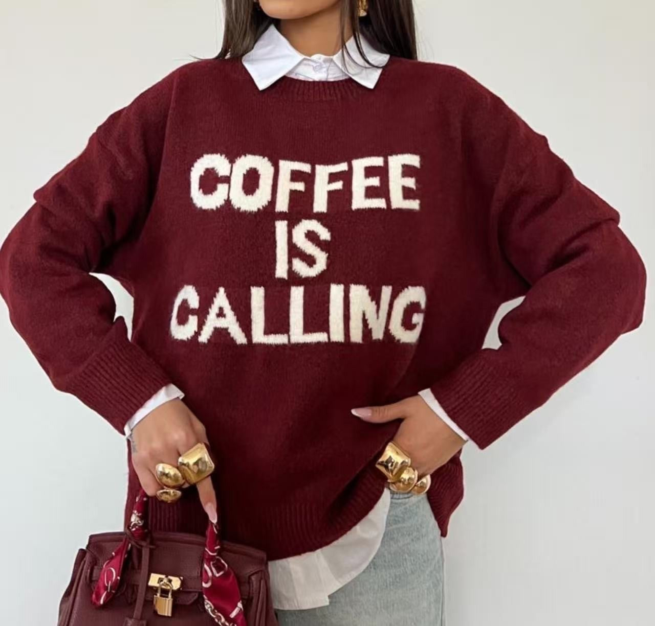 MAGLIONE COZY COFFEE IS CALLING