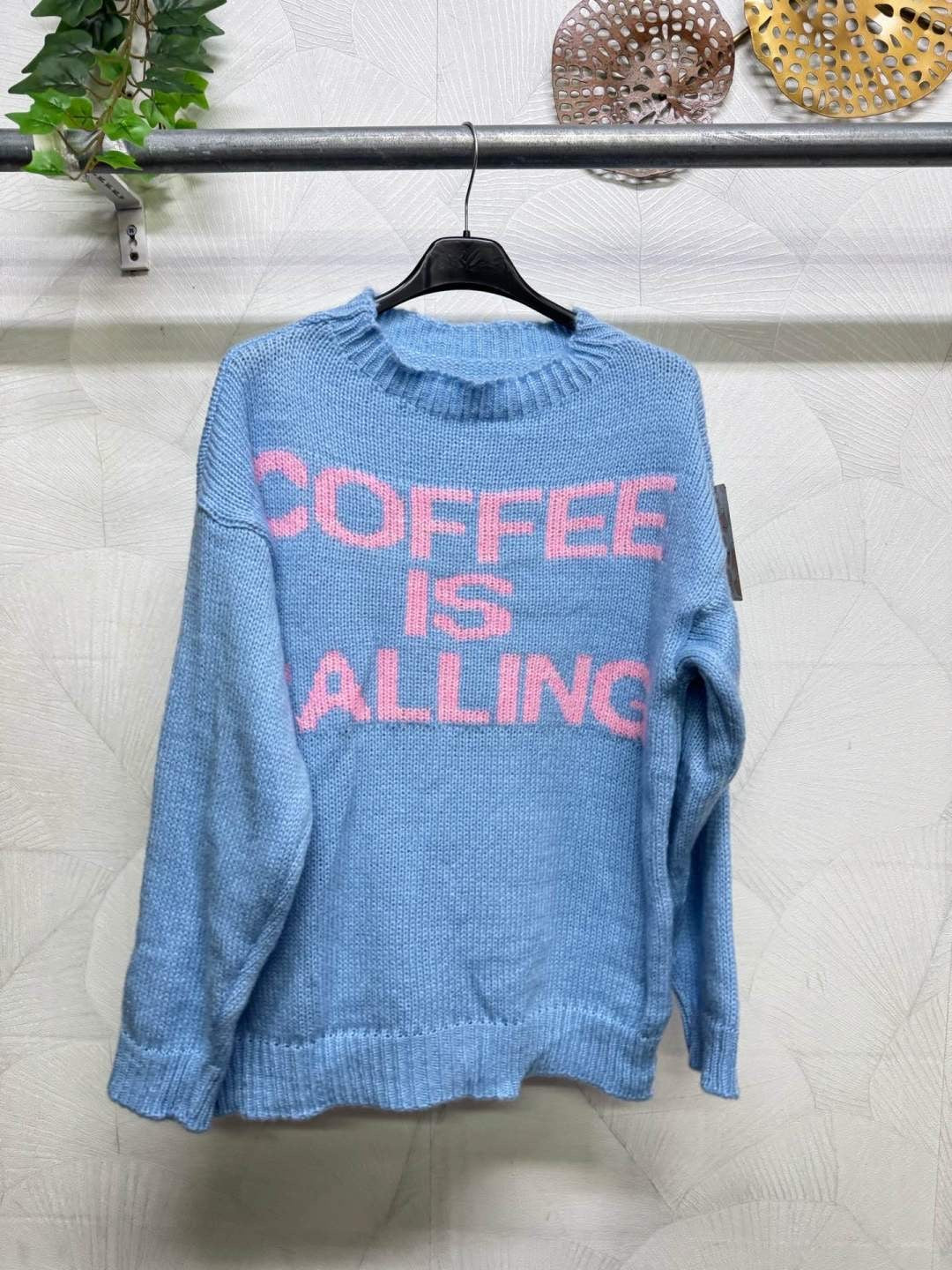 MAGLIONE COZY COFFEE IS CALLING