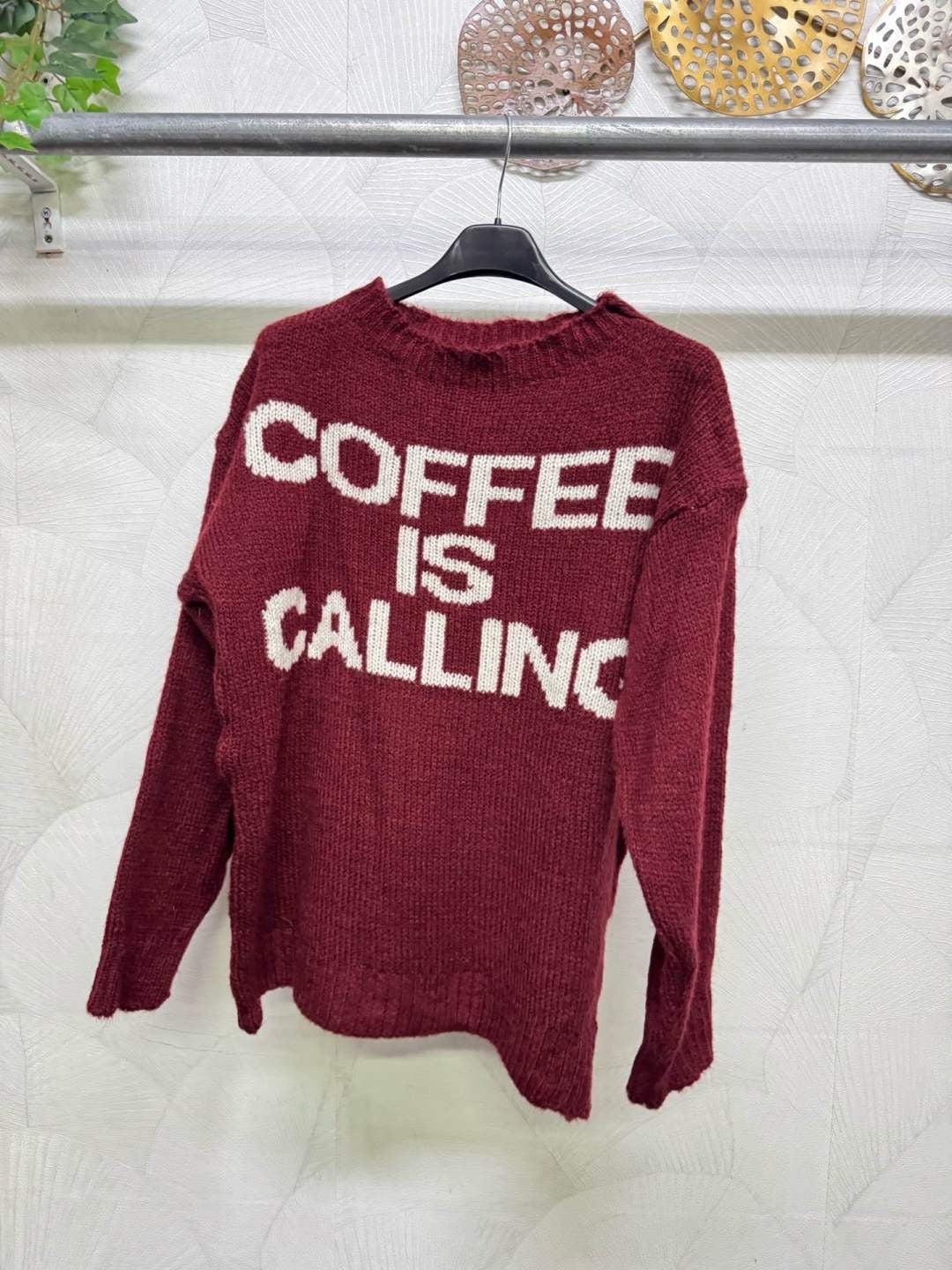 MAGLIONE COZY COFFEE IS CALLING
