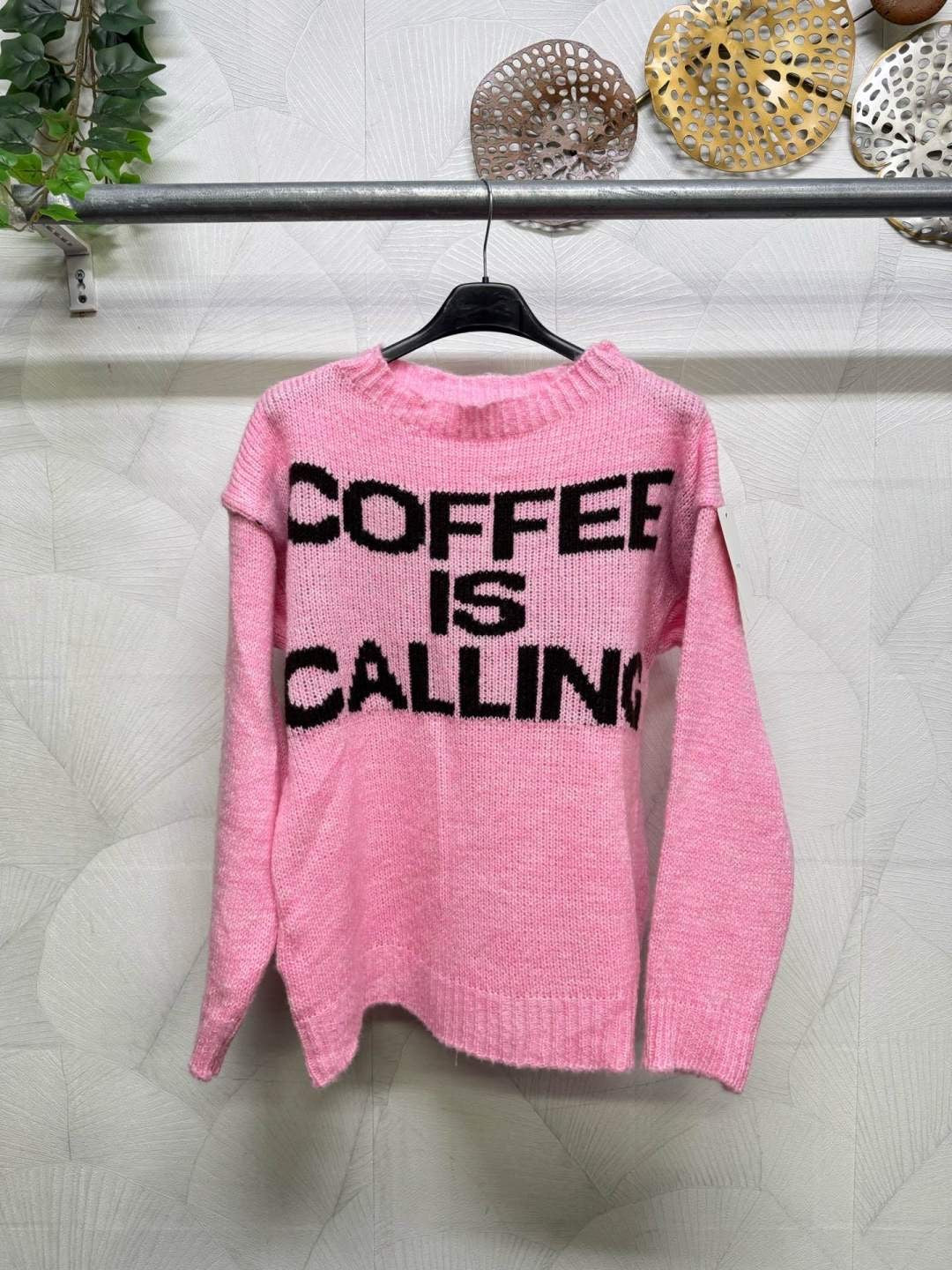 MAGLIONE COZY COFFEE IS CALLING