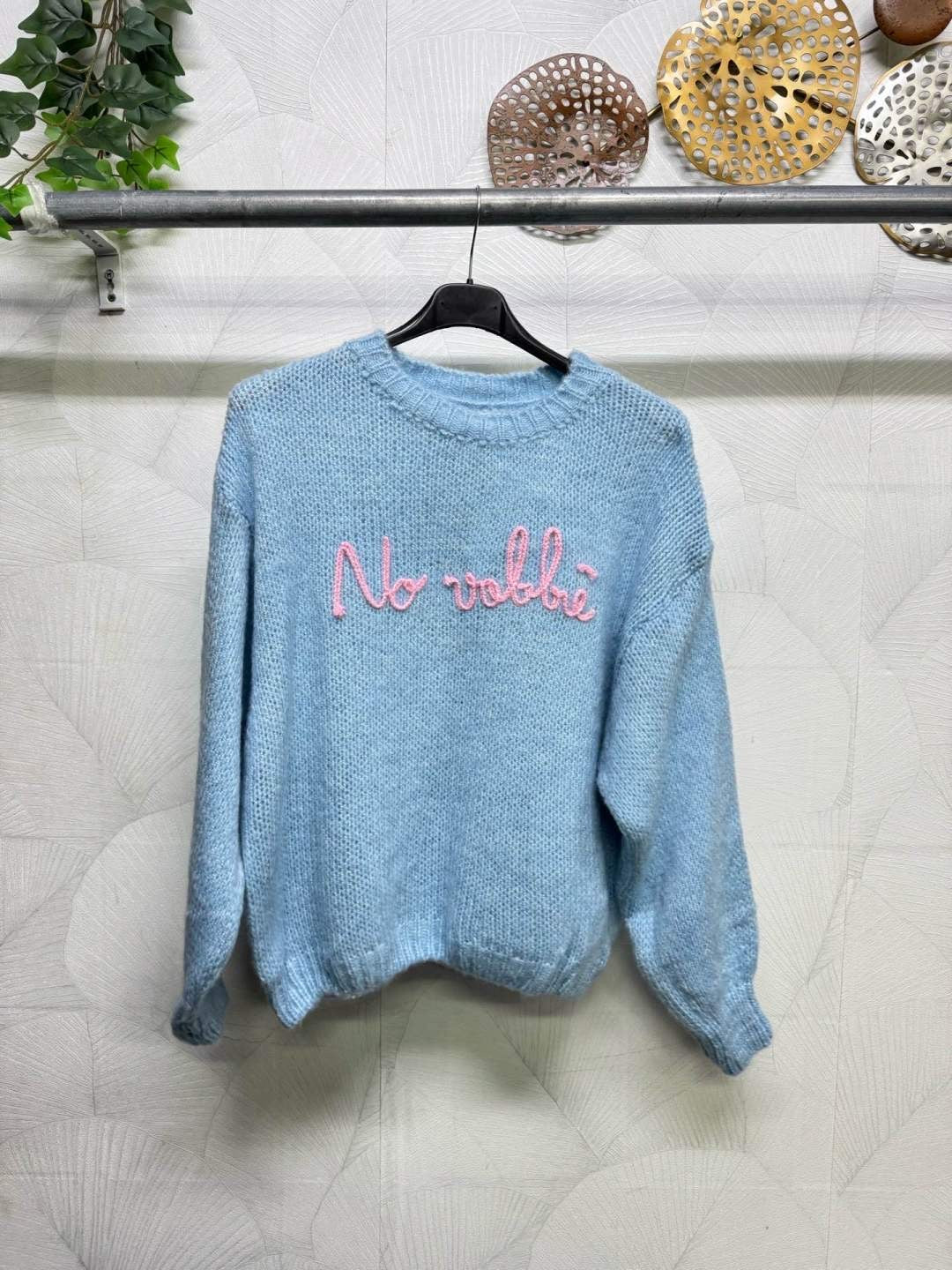 MAGLIONE COZY NO VABBE'