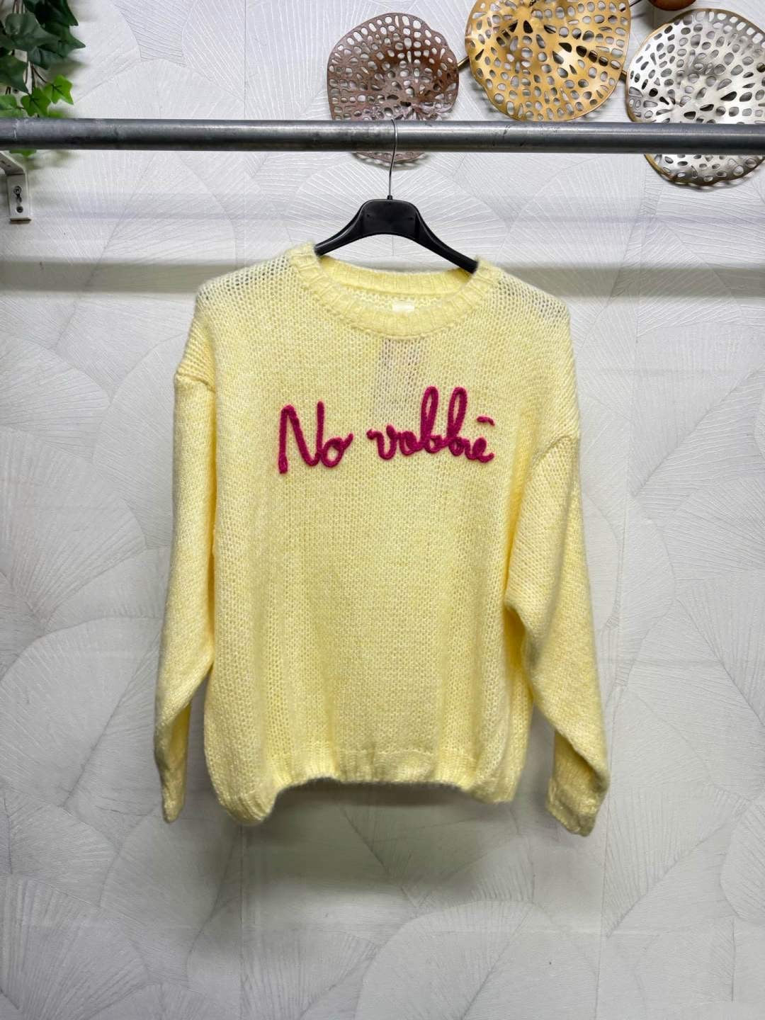 MAGLIONE COZY NO VABBE'