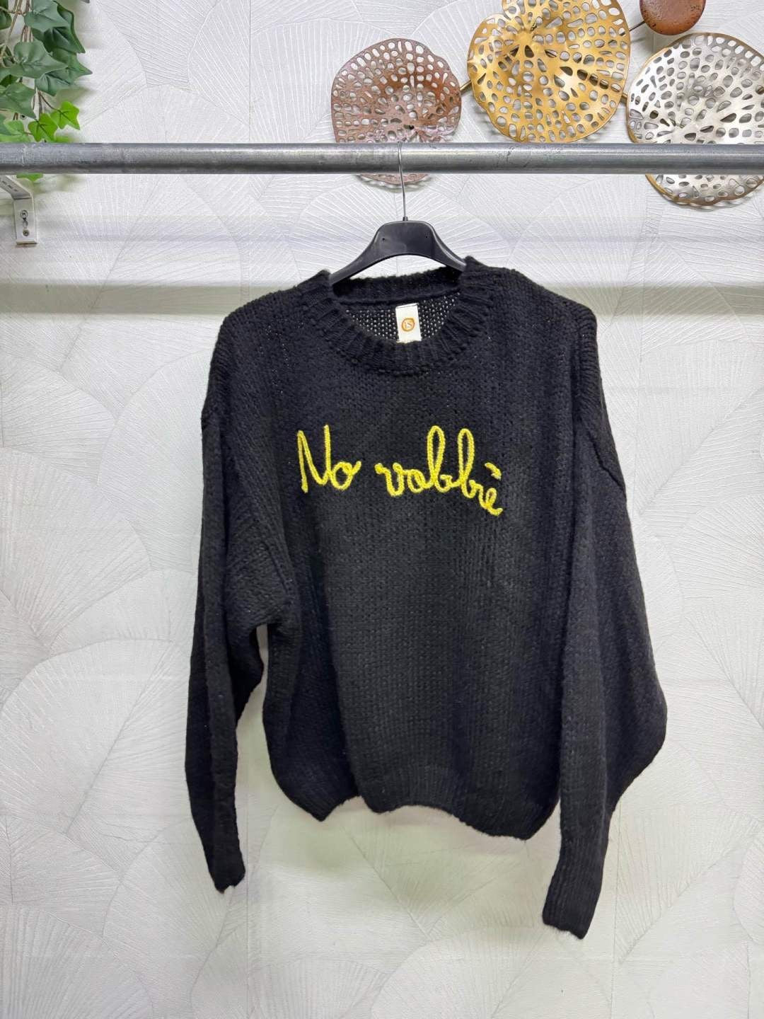 MAGLIONE COZY NO VABBE'