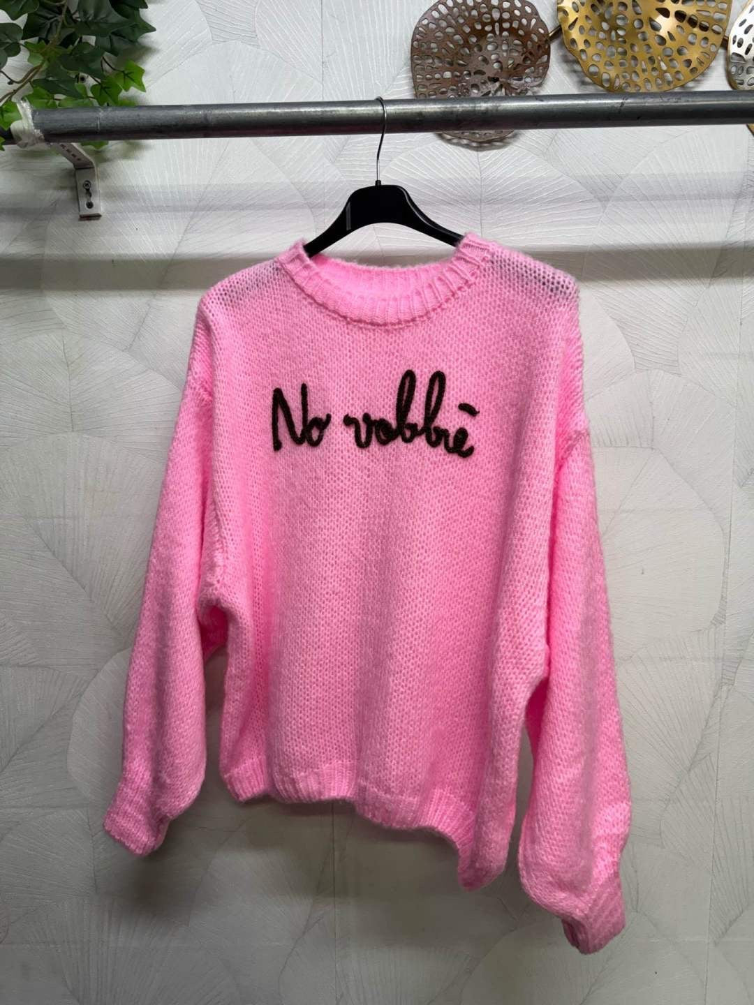 MAGLIONE COZY NO VABBE'