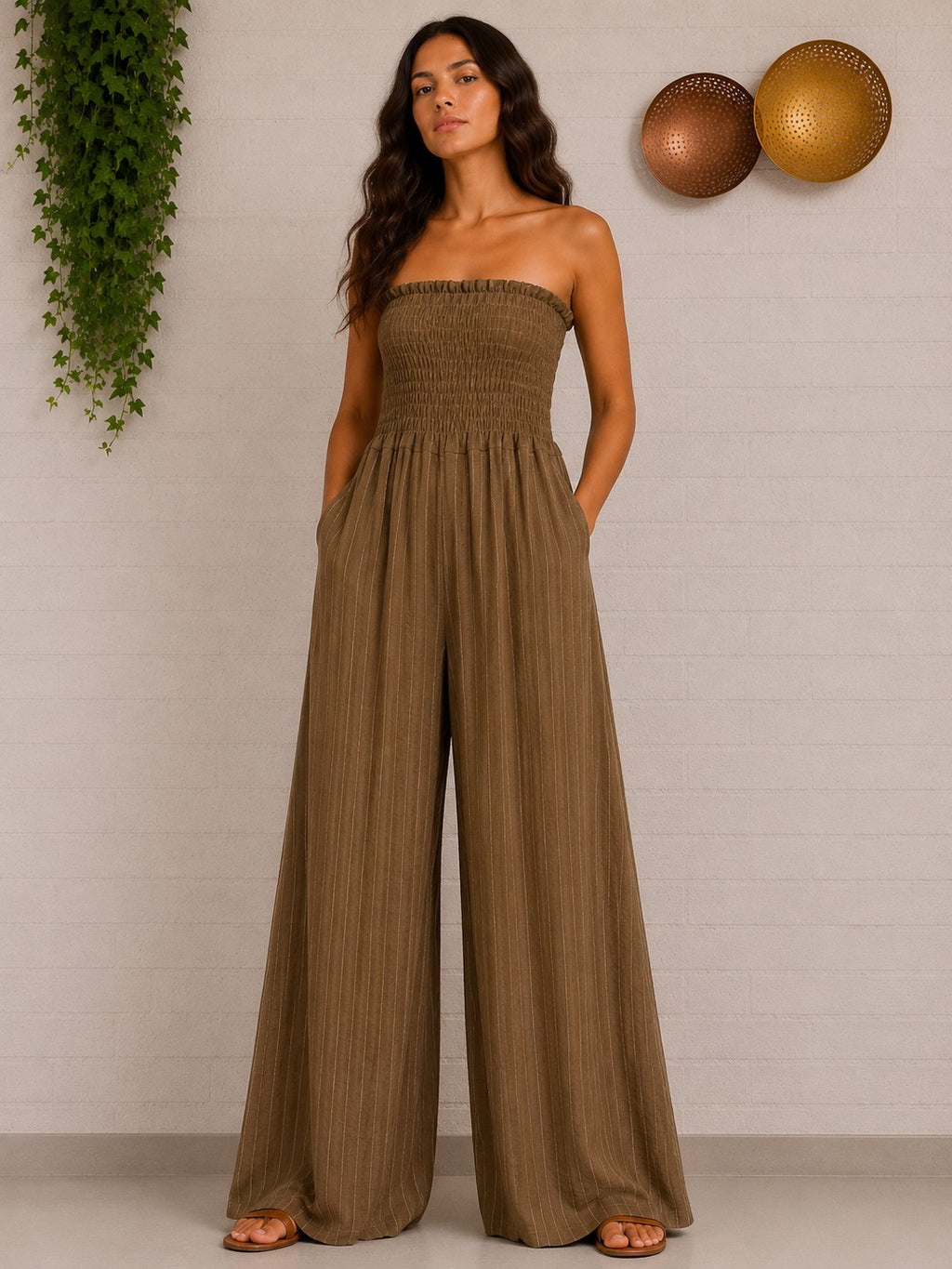 JUMPSUIT FLOW STRIPE